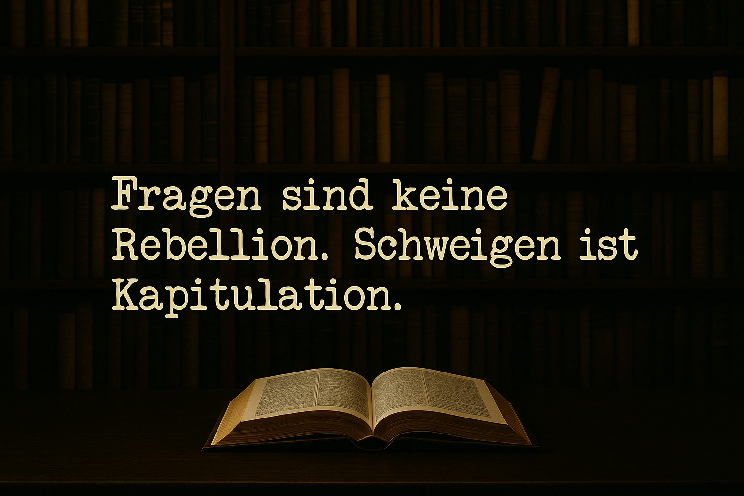 Zwischen Zweifel und Hoffnung…