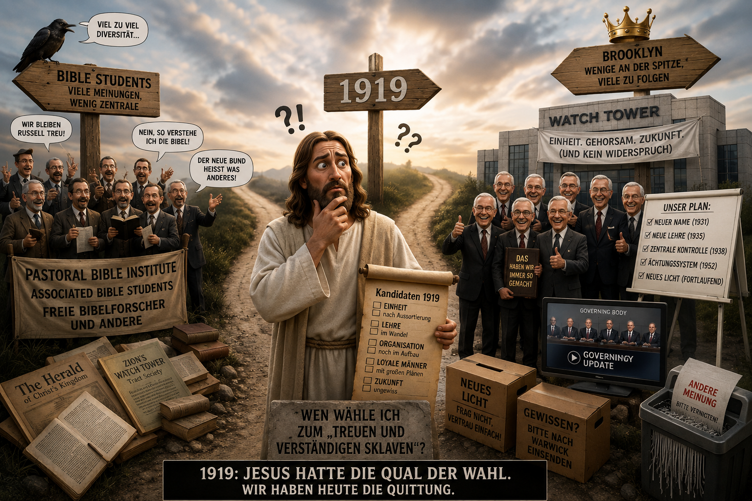 1919: Die Legende von Jesu Auswahl